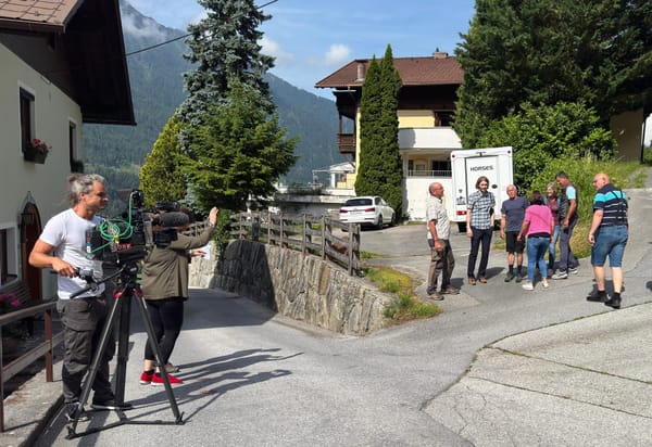 Große mediale Aufmerksamkeit in Oetz